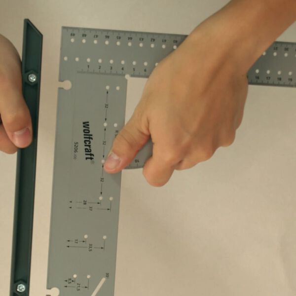 wolfcraft Équerre universelle 500 mm 5206000