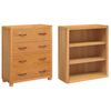 vidaXL Ensemble de meubles de rangement Marron Bois d'ing&eacute;nierie
