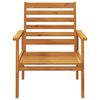 vidaXL Salon de jardin 5 pcs bois d'acacia solide