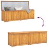 vidaXL Bo&icirc;te de jardin 175x50x55 cm Bois massif de teck