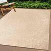 vidaXL Tapis ZIZUR beige 200x200 cm aspect de jute int&eacute;rieur ext&eacute;rieur