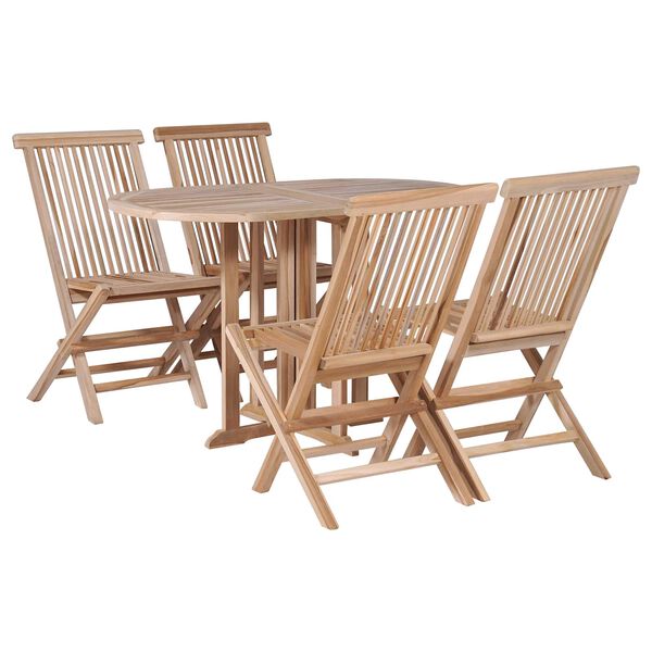 vidaXL Ensemble de Mobilier 5 pcs Marron