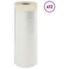 vidaXL Drap d'aspiration avec ruban adh&eacute;sif 12 pcs 270 x 1600 cm HDPE