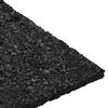 vidaXL Tapis de patio en granulat de caoutchouc Noir 6 x 9 x 0,3 cm