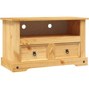 vidaXL Meuble TV Gamme Corona pin mexicain 91x43x56 cm