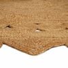 vidaXL Tapis Marron &Oslash; 240 cm Jute