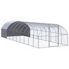 vidaXL Poulailler d'ext&eacute;rieur 3x10x2 m Acier galvanis&eacute;
