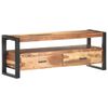 vidaXL Meuble TV 120x35x45 cm Bois massif avec finition miel