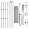 vidaXL Cl&ocirc;ture en fil soud&eacute; pour sol 10 x 0,8 m (L x H)