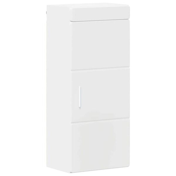 vidaXL Armoire murale de salle de bain TULUM Blanc 37 x 24,5 x 86 cm