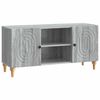 vidaXL Meuble TV 102 x 34,5 x 50 cm Sonoma gris Bois d'ing&eacute;nierie