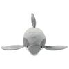 vidaXL dauphin en peluche Gris