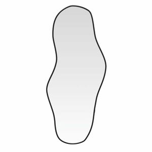 vidaXL Miroir mural Noir 70x30 cm