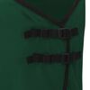 vidaXL Couverture &Eacute;quine Vert fonc&eacute; complet Polyester