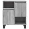 vidaXL Buffets 2 pcs sonoma gris bois d'ingénierie