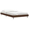 vidaXL Cadre de lit sans matelas ch&ecirc;ne marron 100x200 cm