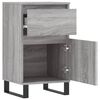 vidaXL Buffets 2 pcs sonoma gris 40x35x70 cm bois d'ingénierie