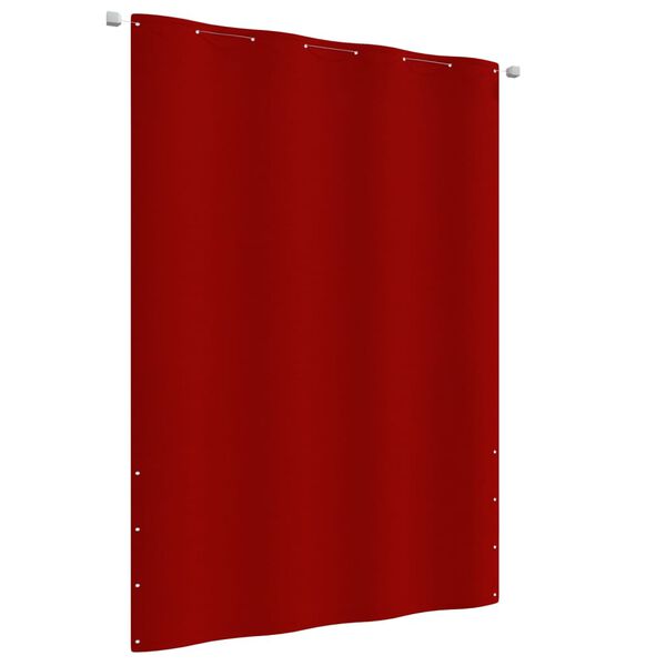 vidaXL Écran de balcon Rouge 160x240 cm Tissu Oxford