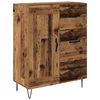 vidaXL Haut Armoire avec tiroir 2 pcs Bois ancien Bois d'ing&eacute;nierie