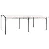 vidaXL Auvent pare-soleil de jardin 6x3x2,55 m crème