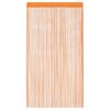 vidaXL Rideau en fils 2 pcs 140 x 250 cm orange