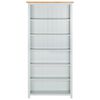 vidaXL Biblioth&egrave;que &agrave; 6 &eacute;tag&egrave;res 80x22,5x170 cm Bois de ch&ecirc;ne massif