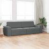 vidaXL Canap&eacute;-Lit 200cm Gris fonc&eacute; tissu