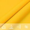 vidaXL Voile de parasol Tissu Oxford triangulaire 3,5x3,5x4,9 m Jaune