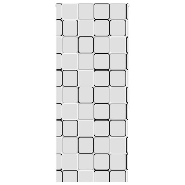 vidaXL Store enrouleur de douche 90x240 cm largeur du tissu 86 cm