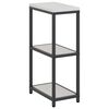 vidaXL Rangement de cuisine avec &eacute;tag&egrave;re Argent 60 x 50 x 92 cm Acier