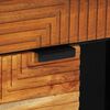vidaXL Buffet Naturel 80 x 33,5 x 75 cm Bois d'Acacia Massif