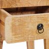 vidaXL Table d'appoint Marron 40 x 32 x 46 cm Bois de mangue massif