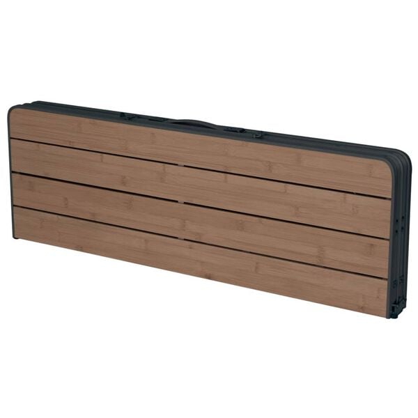 Eurotrail Table de camping Balazuc Bambou 90x60 cm
