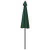 vidaXL Parasol d'ext&eacute;rieur avec m&acirc;t en aluminium 270 cm Vert