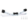 vidaXL Support inf&eacute;rieur de remorque de bateau 90,5 x 12 x 32 cm
