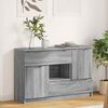 vidaXL Buffet Gris Sonoma 100 x 30 x 65,6 Bois d'ing&eacute;nierie