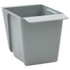 vidaXL Caisses &agrave; fleurs pour palettes Euro 12 pc Gris clair