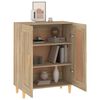vidaXL Buffet Ch&ecirc;ne sonoma 69,5x34x90 cm Bois d'ing&eacute;nierie