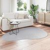 vidaXL Tapis HUARTE Gris 140 x 200 cm Polyester