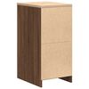 vidaXL Armoire de rangement de garage chêne marron 40x51x85cm bois pin