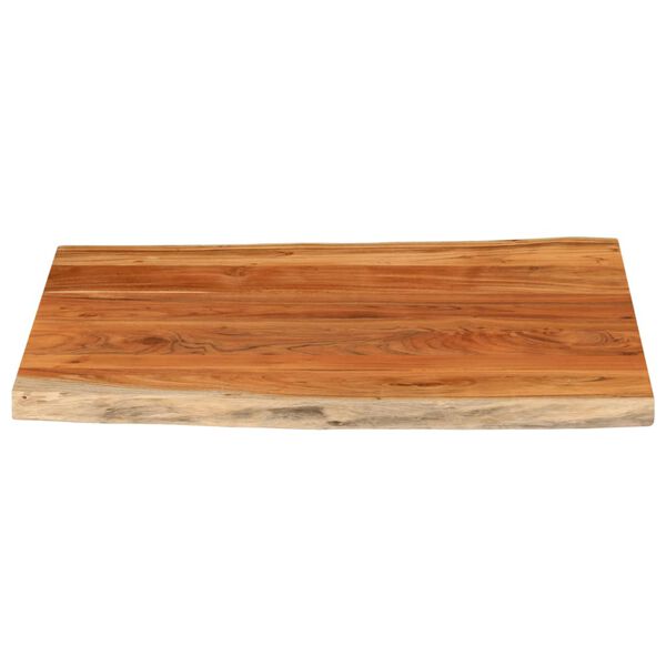 vidaXL Dessus de table 110x80x3,8 cm rectangulaire bois massif acacia