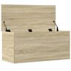 vidaXL Boîte de rangement chêne sonoma 100x42x46 cm bois d'ingénierie
