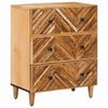 vidaXL Armoires de rangement Marron 60 x 33,5 x 75 cm