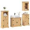 vidaXL Ensemble de meubles salle de bain 4 pcs Corona bois pin massif