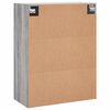 vidaXL Armoire murale sonoma gris 69,5x34x90 cm