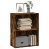 vidaXL Biblioth&egrave;que ch&ecirc;ne fum&eacute; 60x30x77 cm bois d'ing&eacute;nierie