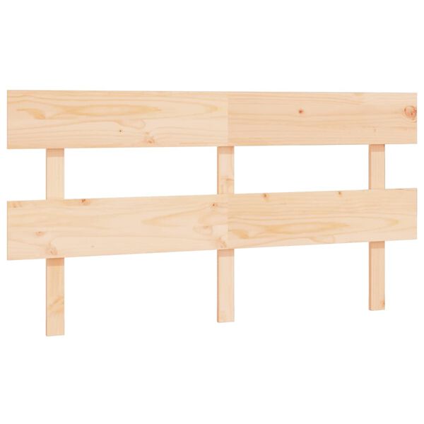 vidaXL Tête de lit 154x3x81 cm Bois massif de pin