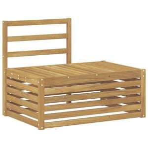 vidaXL Ensemble de canap&eacute;s d'ext&eacute;rieur Blanc 91 x 63 x 73 cm