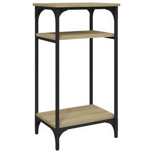 vidaXL Table d'appoint Ch&ecirc;ne sonoma 40x30x75 cm Bois d'ing&eacute;nierie