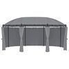 vidaXL Tonnelle avec rideaux 520x349x255 cm Anthracite